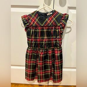 J.Crew Crewcuts plaid holiday dress